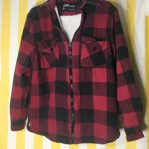 Small flannel jacket